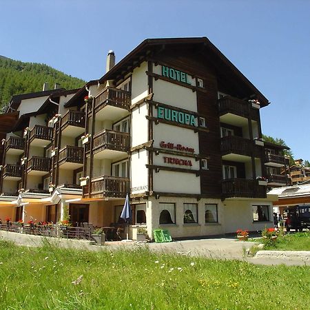 Hotel Europa Saas Fee Kültér fotó