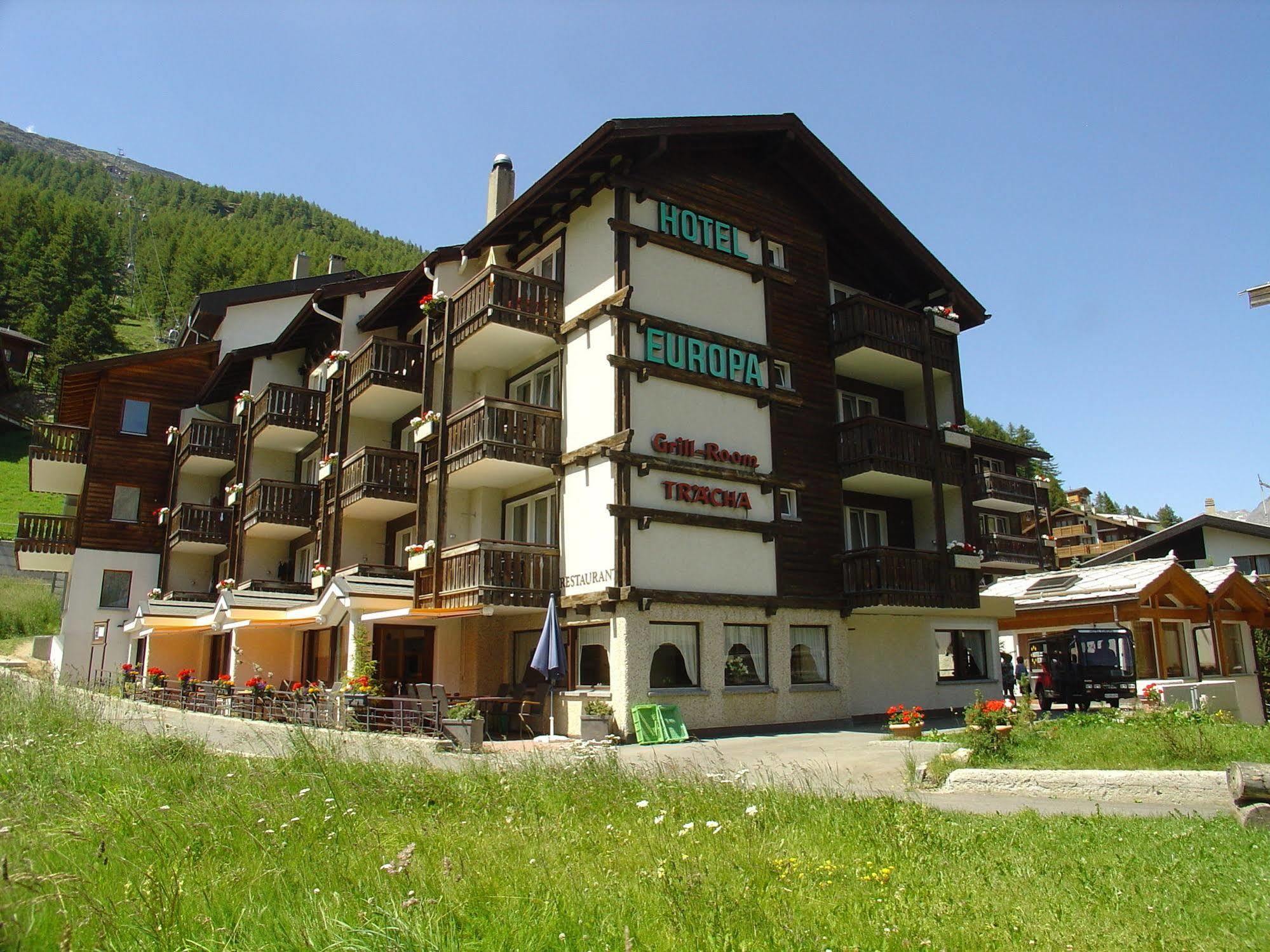 Hotel Europa Saas Fee Kültér fotó