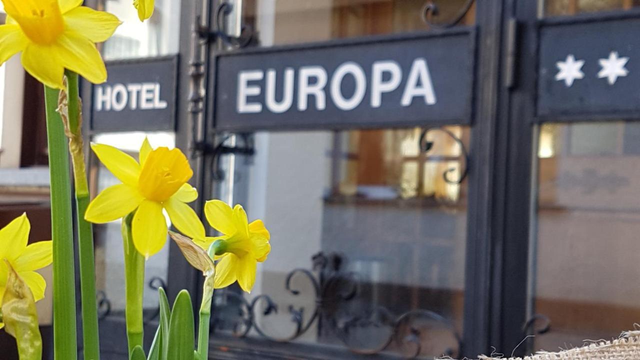 Hotel Europa Saas Fee Kültér fotó
